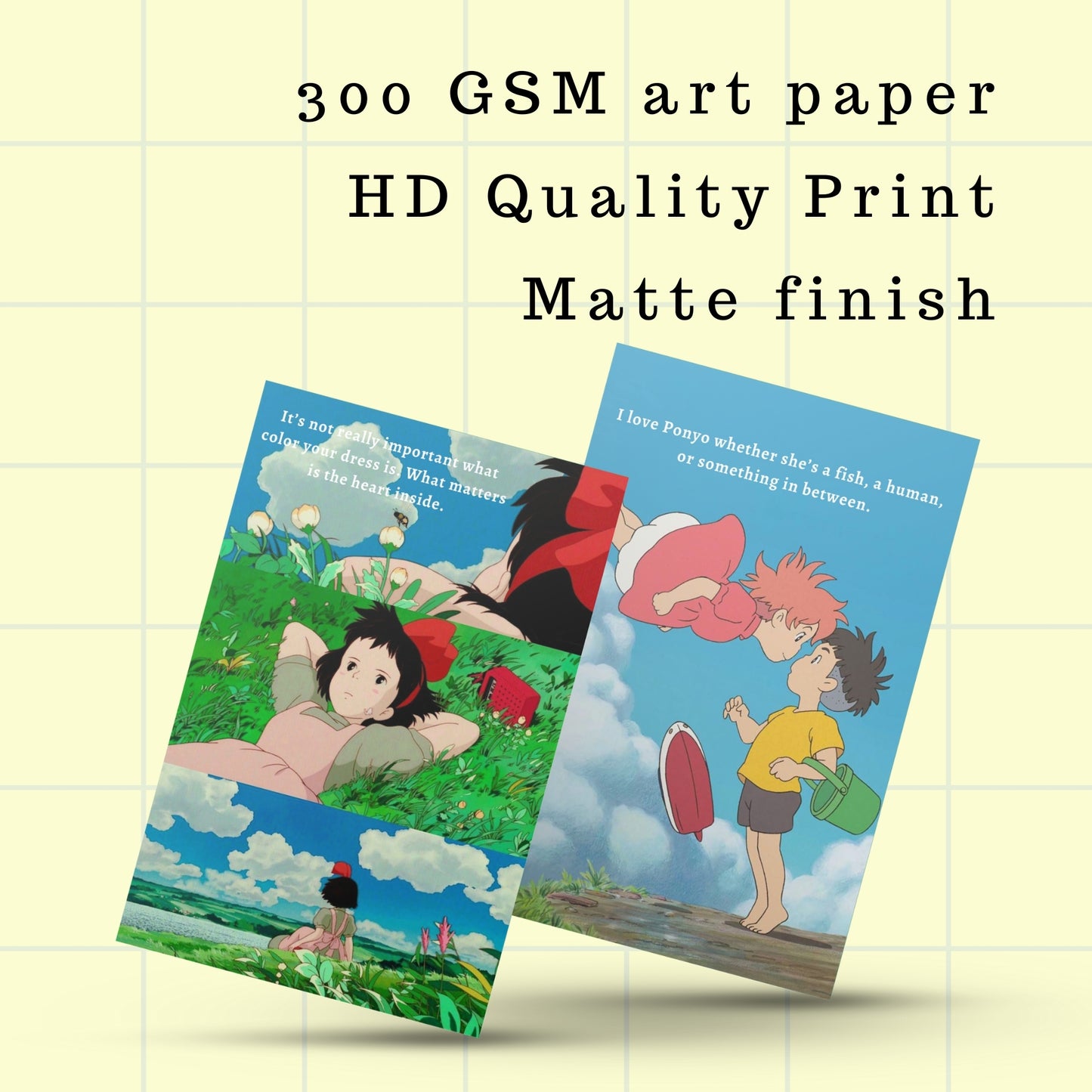 Studio Ghibli Movies Collection Posters