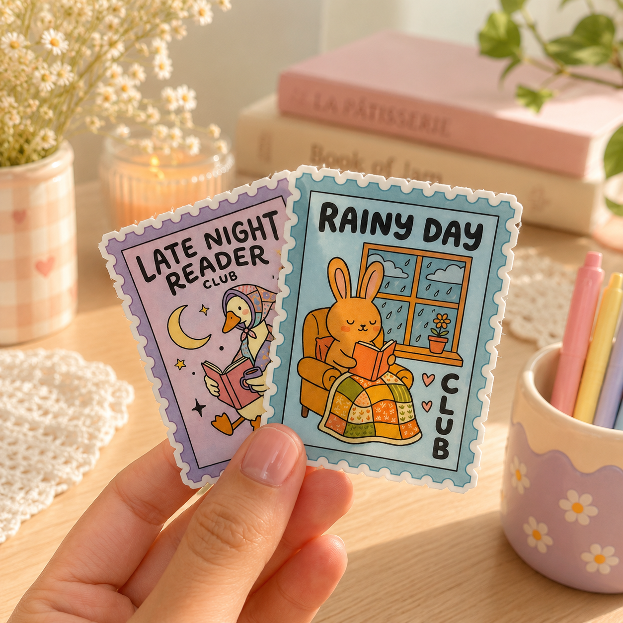Bookish Girl Sticker Pack