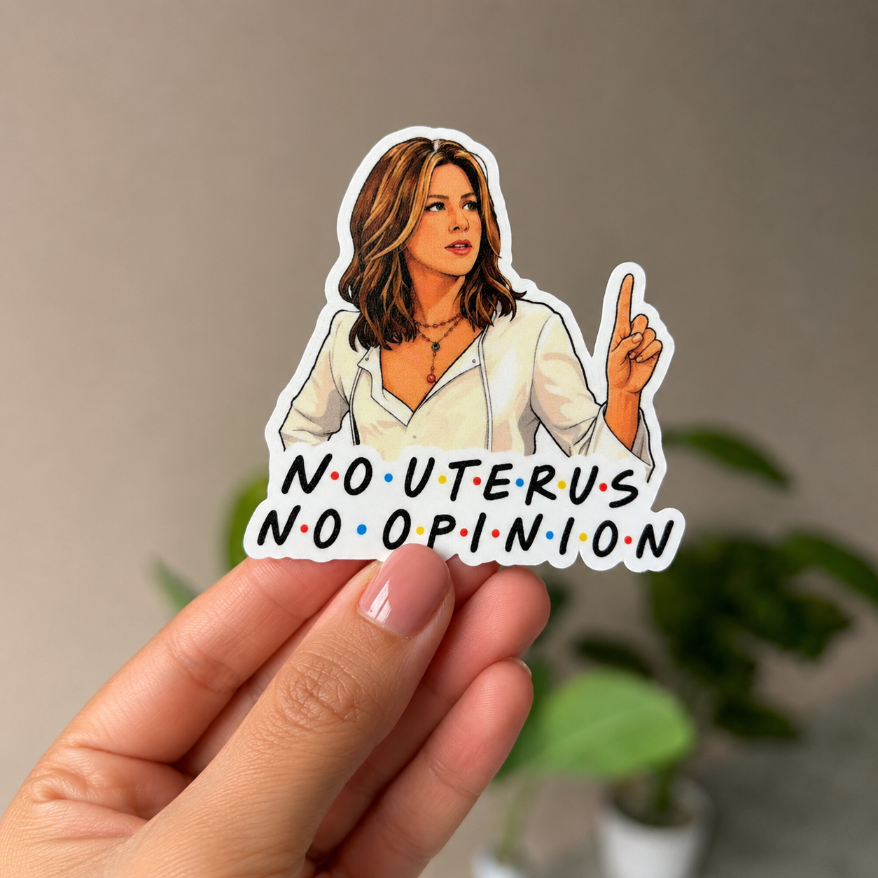 Friends Characters - Set of 6 Stickers