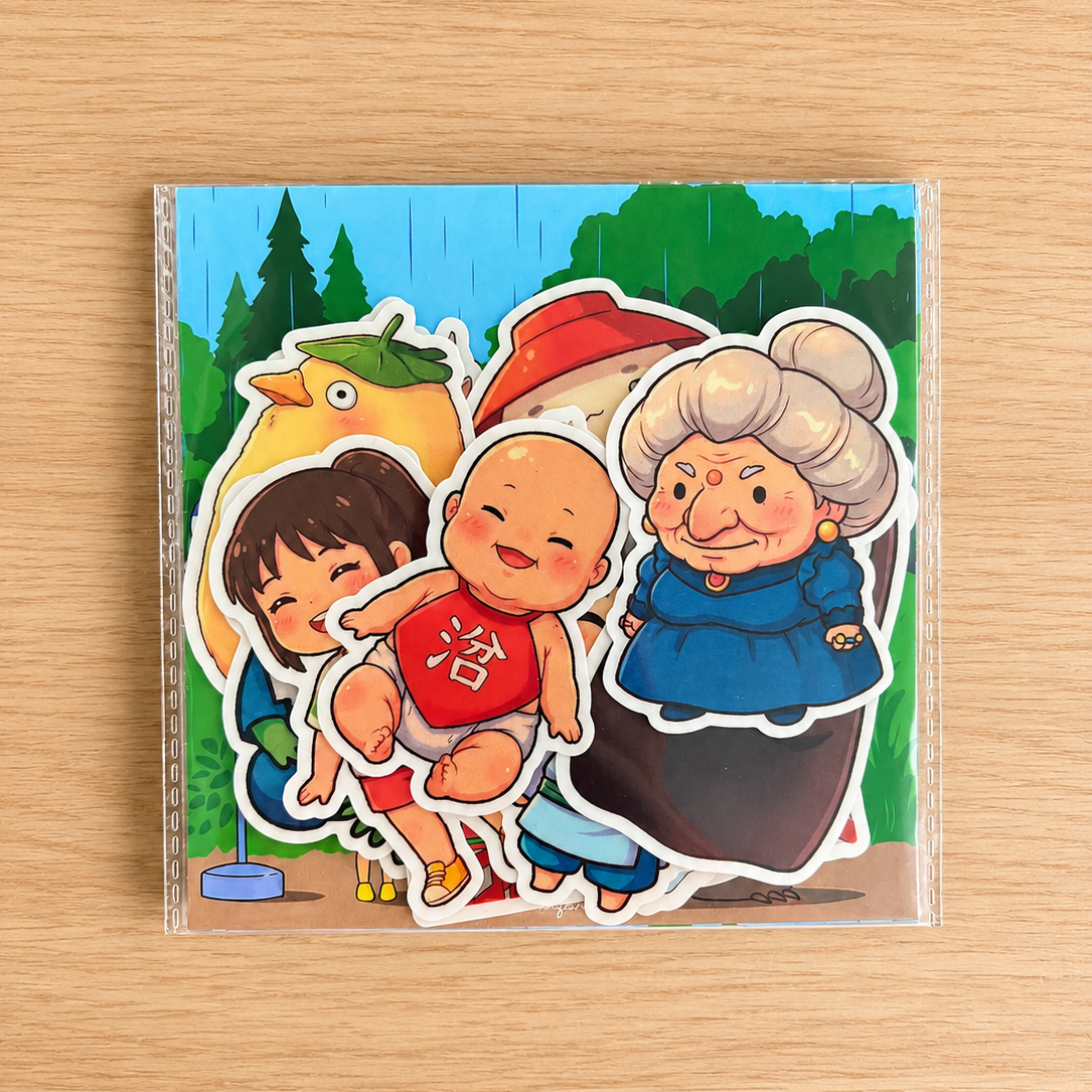 Spirited Away Sticker Set