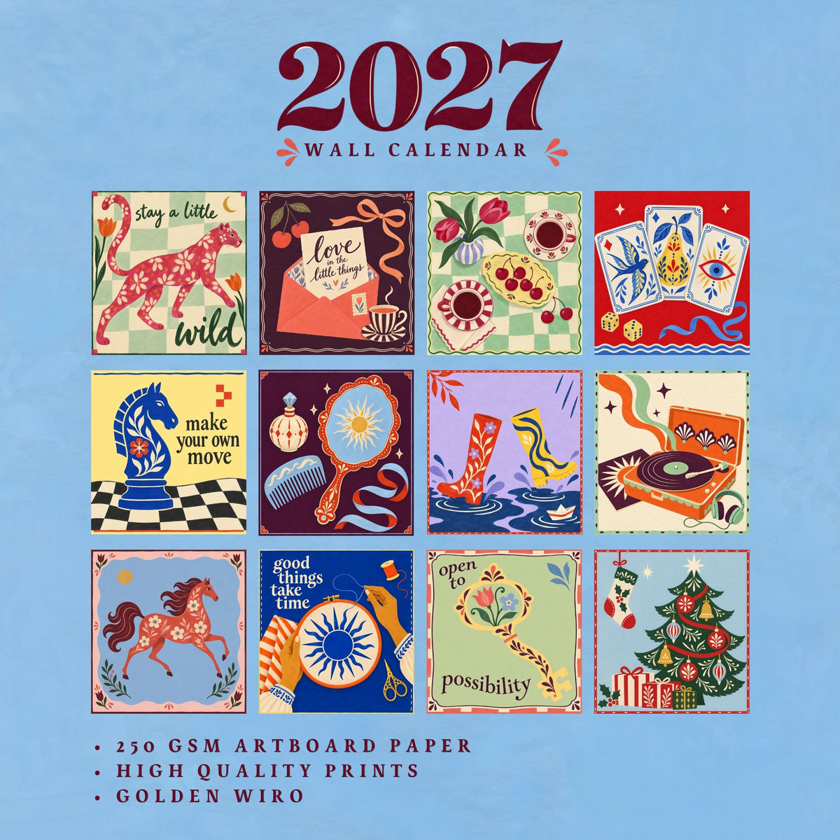 Musings 2027 - Wall Calendar