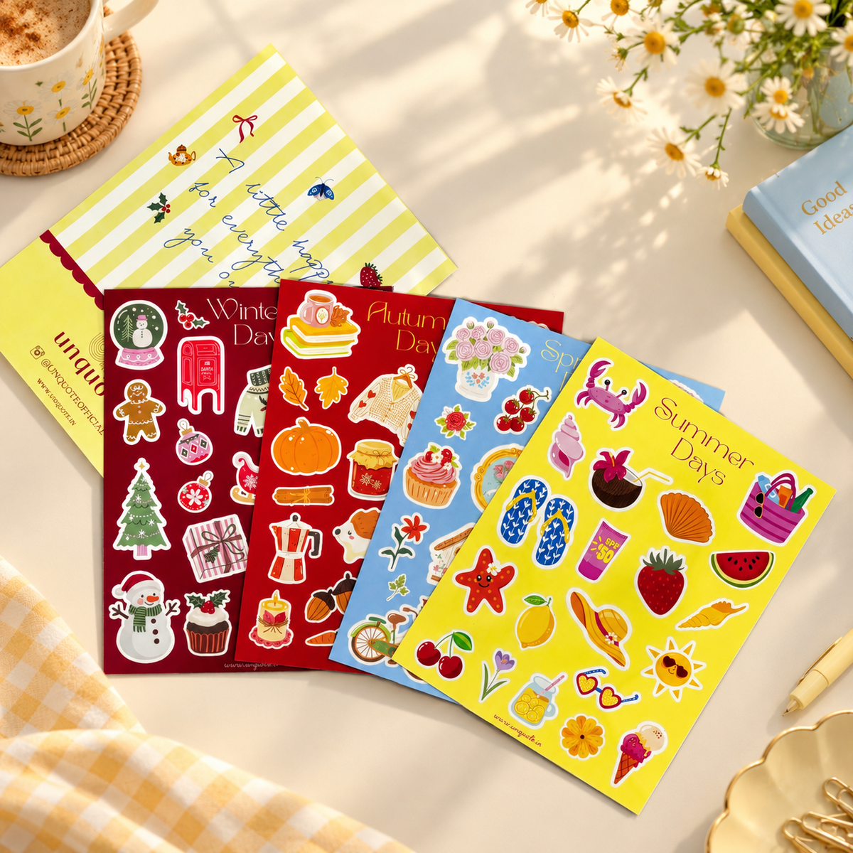 Four Seasons - Sticker Sheets
