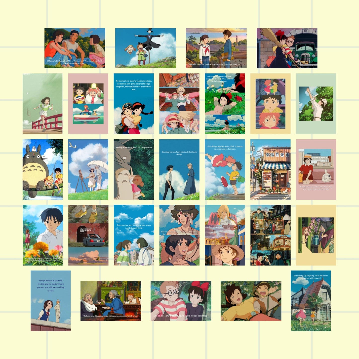 Anime Movies Collection Posters