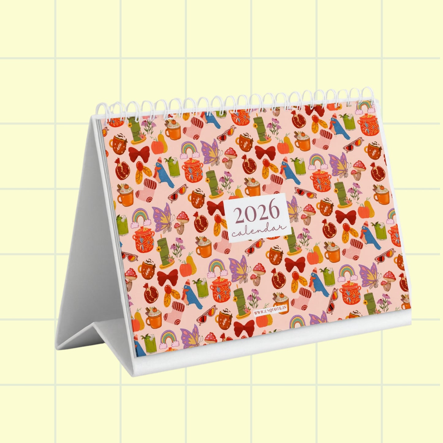 Aesthetic Colourful Calendar 2026