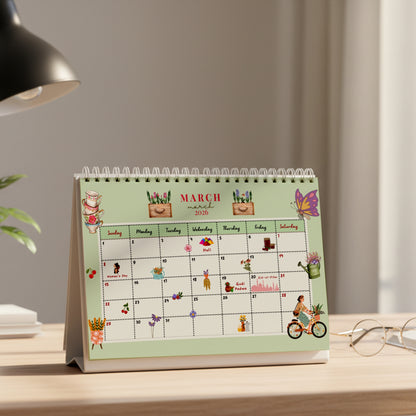 Aesthetic Colourful Calendar 2026