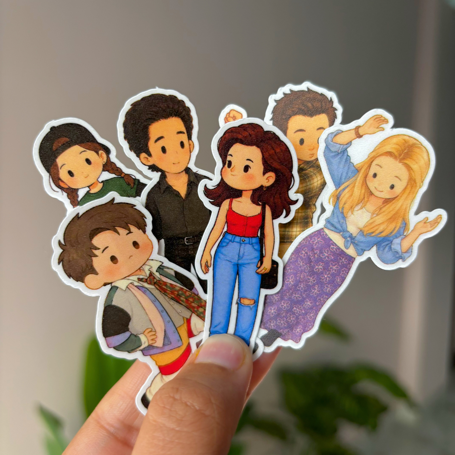 Friends Chibbi Stickers