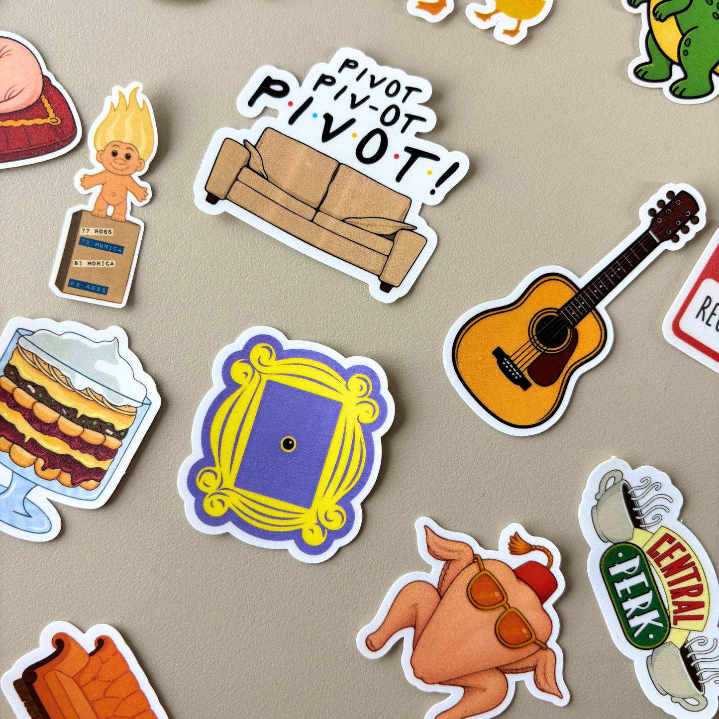 Friends Collectibles - 20 Sticker Set