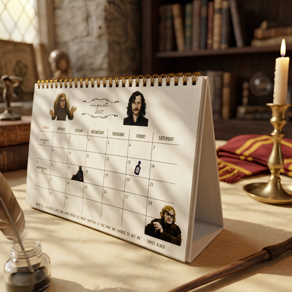 Harry Potter - Desk Calendar 2027