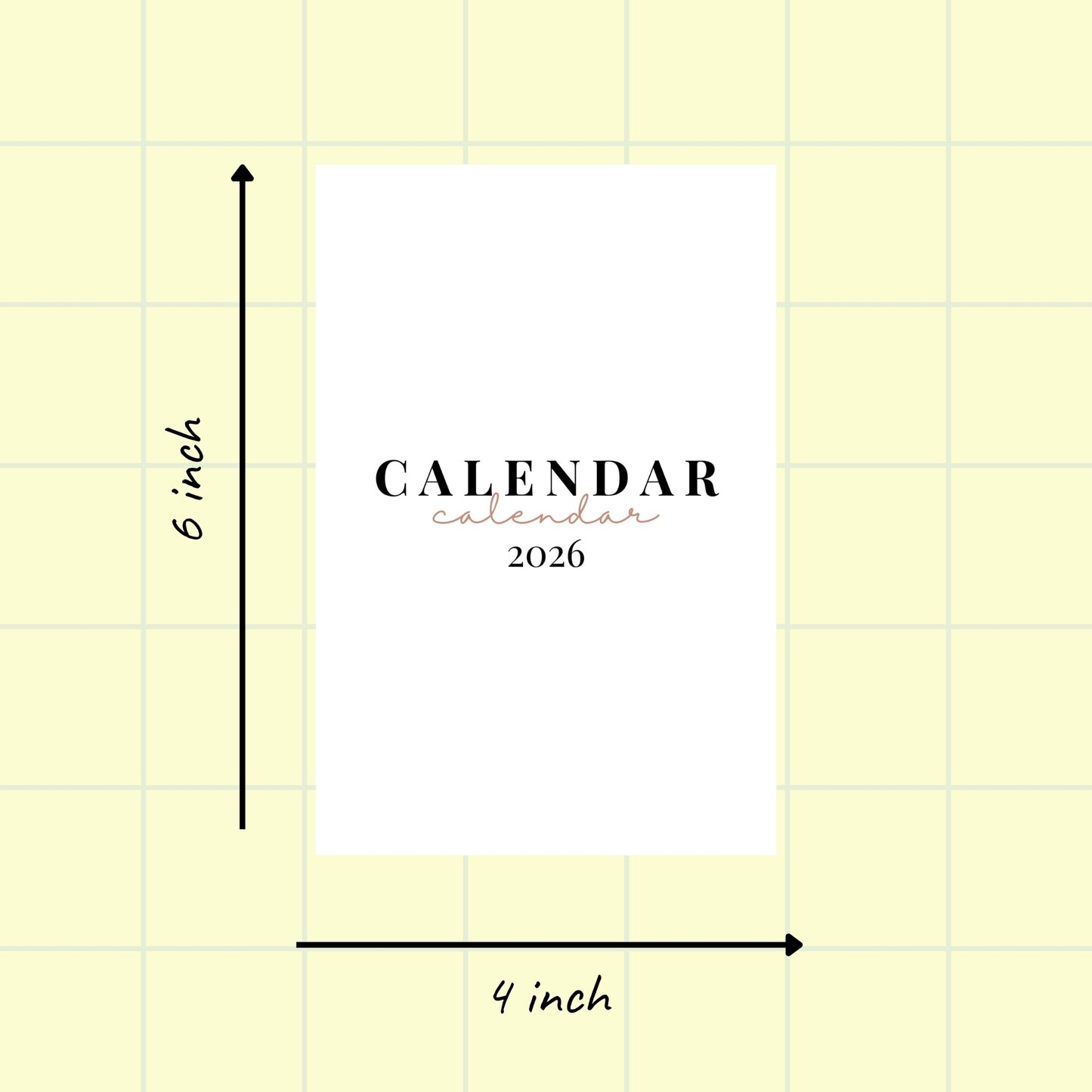 Studio Ghibli 2026 Desk Calendar - 4x6 inches