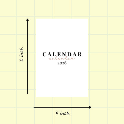 Studio Ghibli 2026 Desk Calendar - 4x6 inches