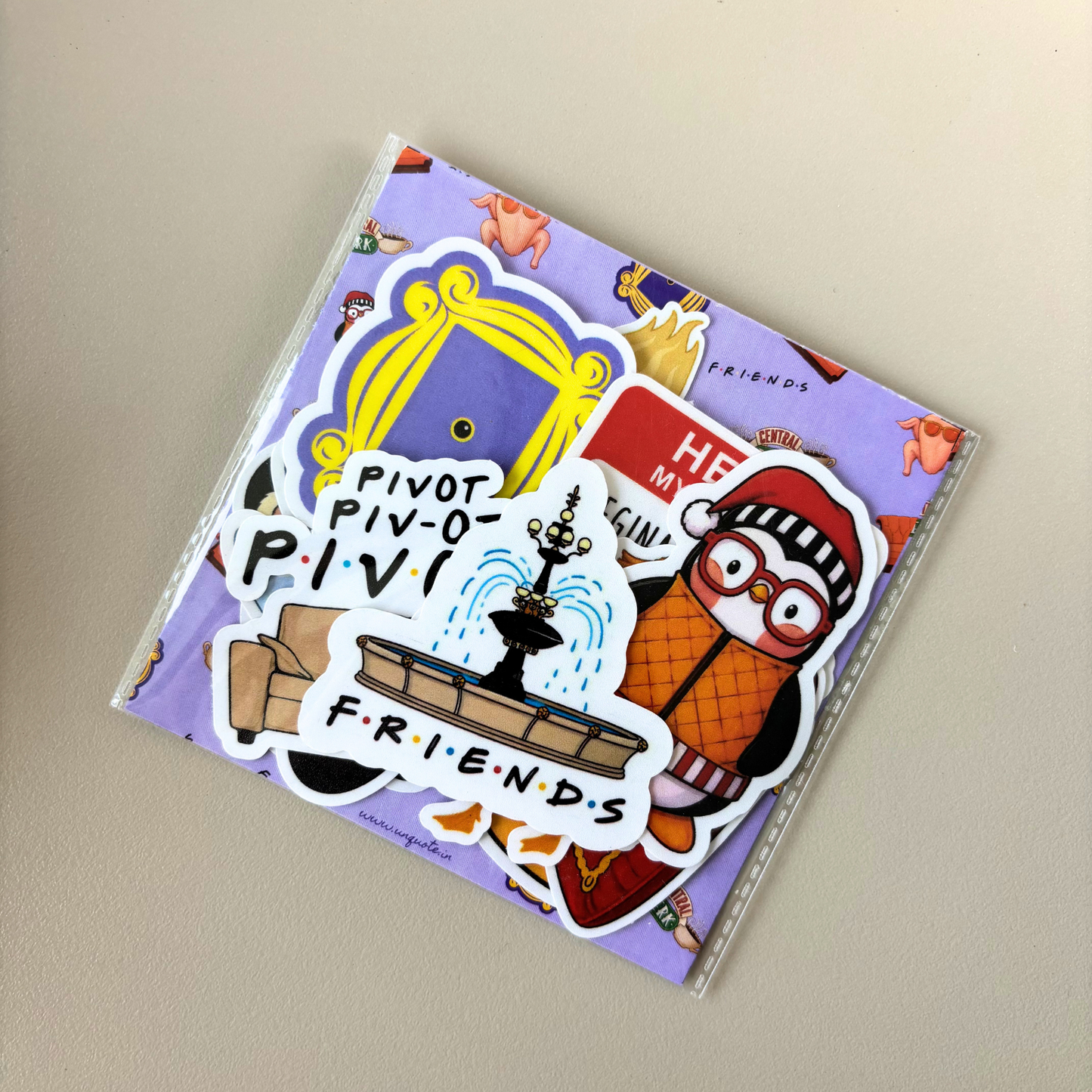 Friends Collectibles - 20 Sticker Set