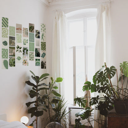 Green Wall Art Set