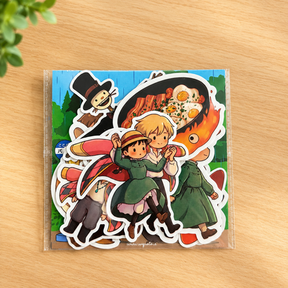 Howl's Moving Castle Sticker Pack